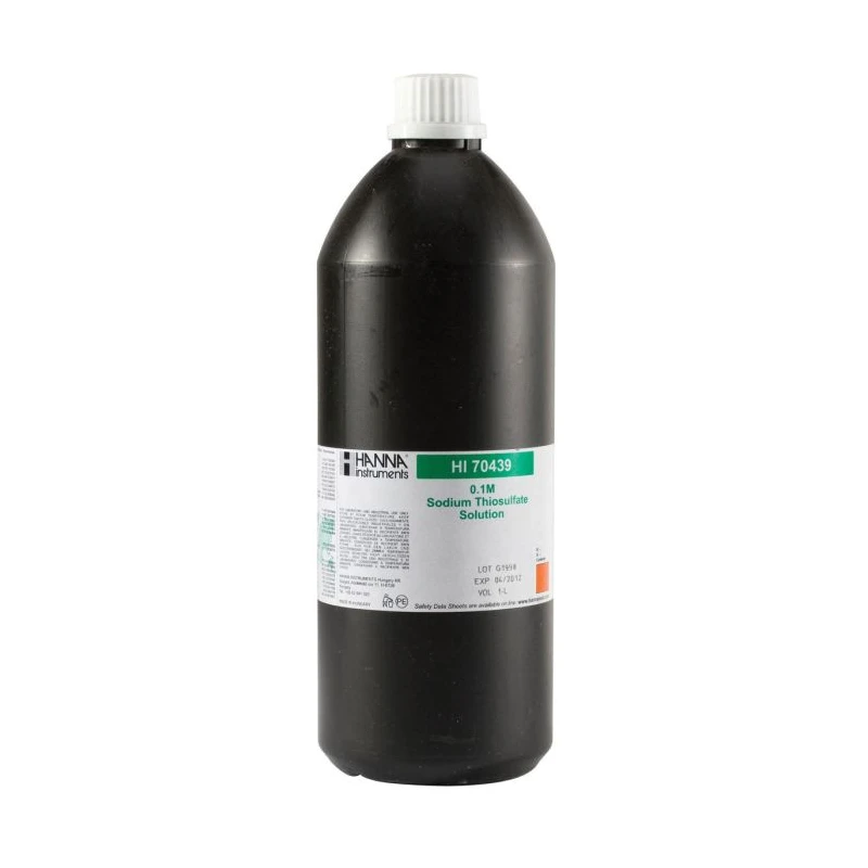 Hanna HI70439 Sodium Thiosulfate 0.1M 1L, Laboratory Titrant Solution | EnvMart