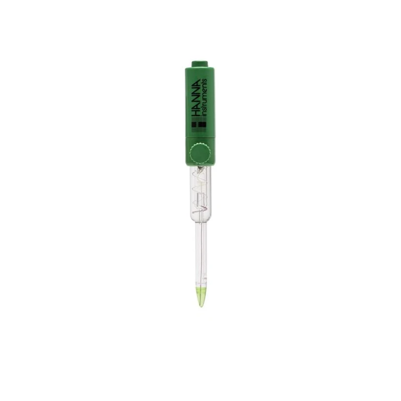 Spear Tip pH Electrode HI2031B for Semi-Solid Samples, Glass Body, BNC Connector | EnvMart