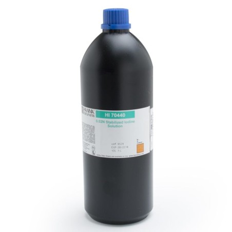Stabilized Iodine 0.02N Titrant Solution 1L HI70440 | Laboratory Grade | EnvMart