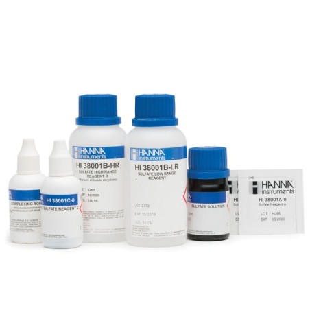 HI38001 Sulfate Test Kit Low & High Range 200 Tests | Titrimetric Water Analysis | EnvMart