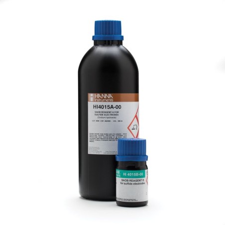 Sulfide Antioxidant Buffer (SAOB) Solution HI4015-00 – 500 mL + 18 g, ISE Reagent | EnvMart