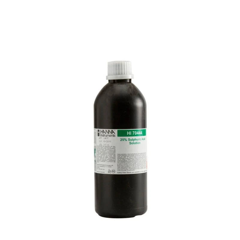 HI70444 Sulfuric Acid Reagent 25% Concentration, 500 mL Bottle | EnvMart