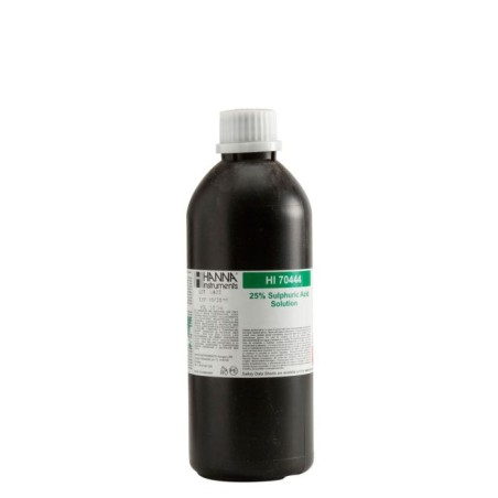 HI70444 Sulfuric Acid Reagent 25% Concentration, 500 mL Bottle | EnvMart
