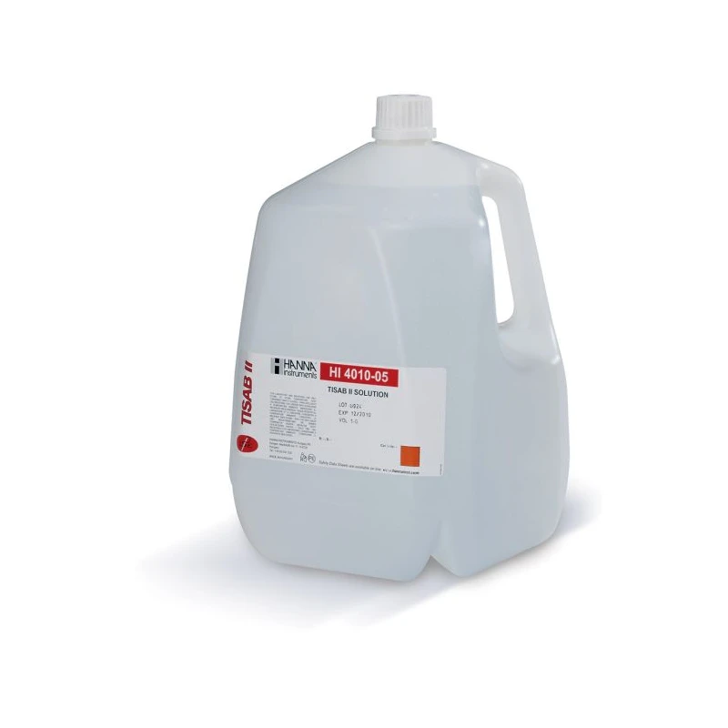 Hanna Instruments HI4010-05 TISAB II Solution 1 Gallon for Fluoride ISEs | EnvMart