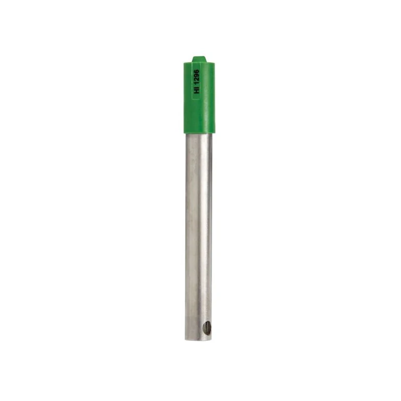 Titanium Body pH Electrode HI1296D for Wastewater, Gel Filled, DIN Connector, Built-in Temperature Sensor | EnvMart