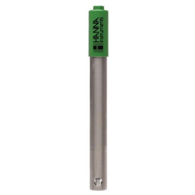 Titanium Body pH Electrode HI12963 for Wastewater | Built-in Temperature Sensor, Quick Connect DIN | EnvMart