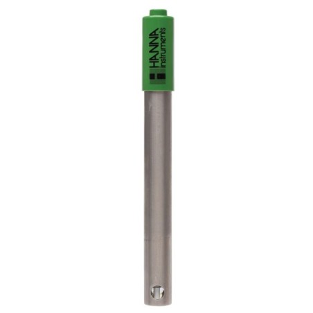 Titanium Body pH Electrode HI12963 for Wastewater | Built-in Temperature Sensor, Quick Connect DIN | EnvMart
