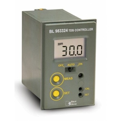 TDS Mini Controller BL983324-12VDC, 0.0-49.9 ppm, Panel Mounted, LCD, 12 VDC | EnvMart