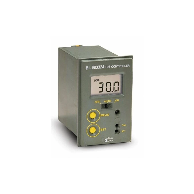 TDS Mini Controller BL983324-12VDC, 0.0-49.9 ppm, Panel Mounted, LCD, 12 VDC | EnvMart