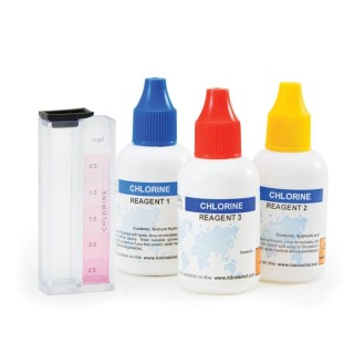 Total Chlorine Test Kit HI3831T | DPD | 0.0–2.5 mg/L | 50 Tests | Colorimetric Cube | EnvMart