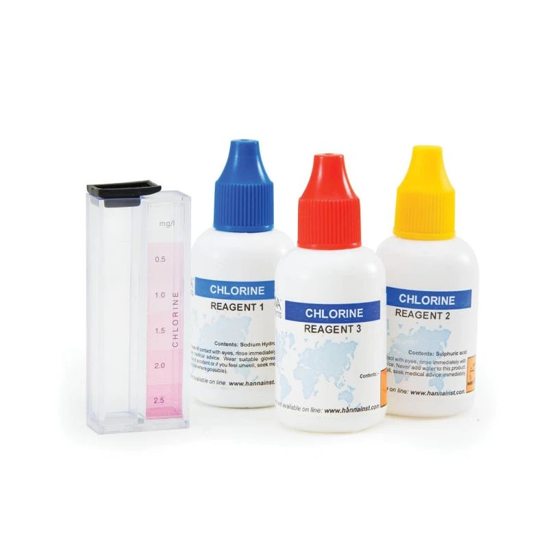 Total Chlorine Test Kit HI3831T | DPD | 0.0–2.5 mg/L | 50 Tests | Colorimetric Cube | EnvMart