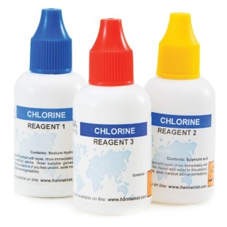 HI3831T-050 Total Chlorine Test Kit Replacement Reagents, 50 Tests, DPD Method | EnvMart