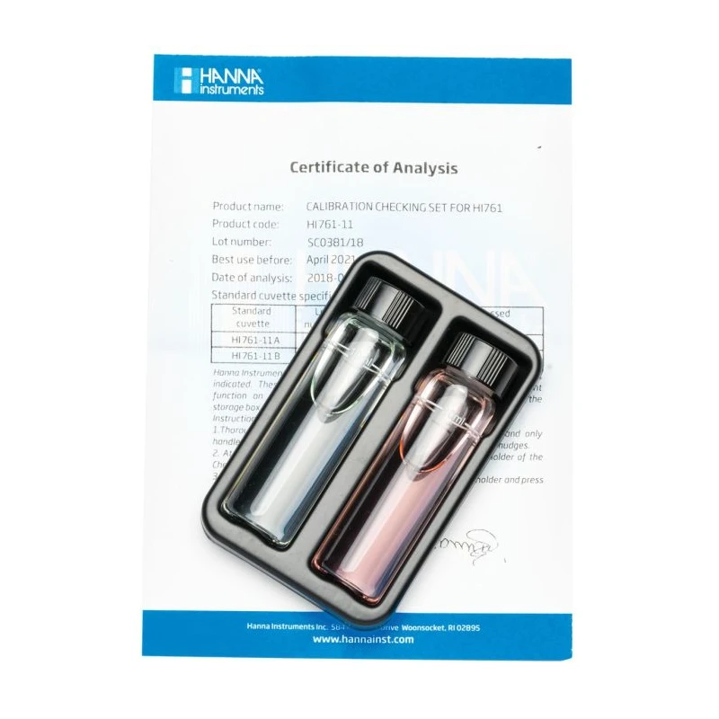 Total Chlorine Ultra Low-Range Checker HC Calibration Check Set 200 ppb HI761-11 | EnvMart