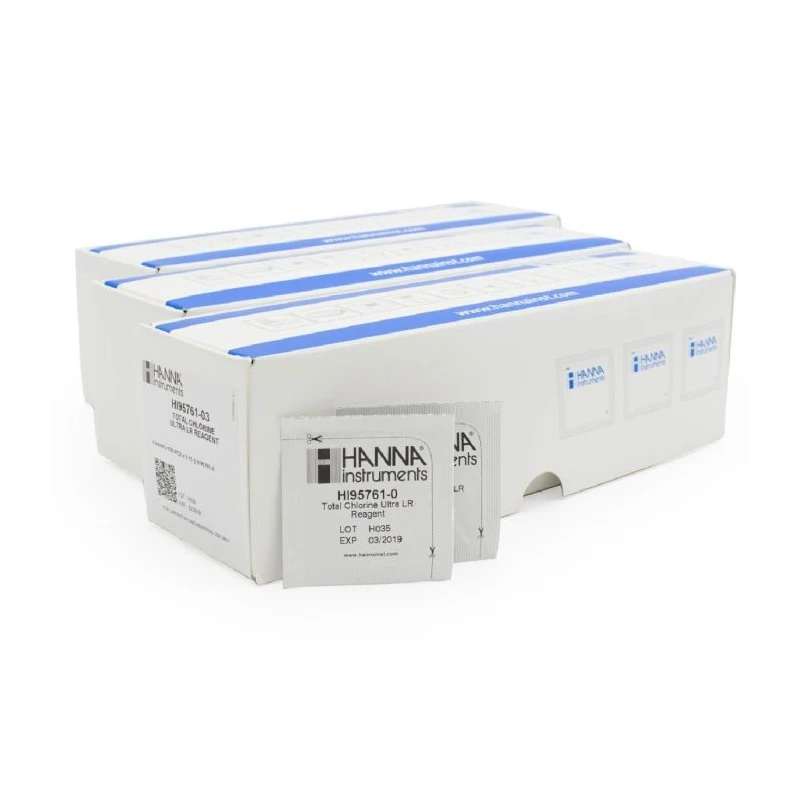 Total Chlorine Ultra Low Range Reagents HI95761-03, 300 Tests, DPD Method | EnvMart
