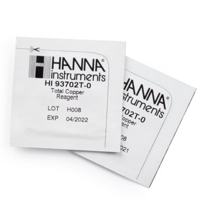 Hanna Total Copper High Range Reagents (100 tests) - HI93702T-01