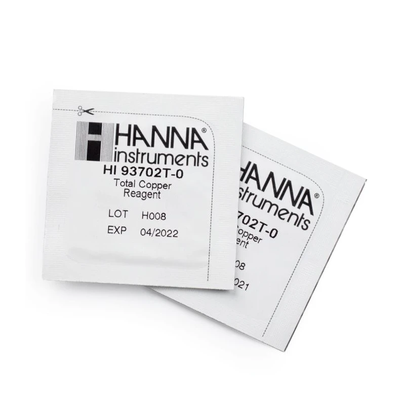 Total Copper High Range Reagents HI93702T-01, 100 Tests, Colorimetric | EnvMart
