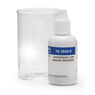 Total Hardness Chemical Test Kit HI3840, 0–150 mg/L, EDTA Titration, 50 Tests | EnvMart