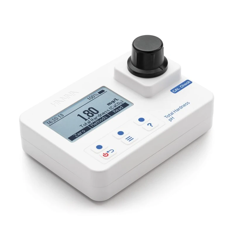 Total Hardness and pH Portable Photometer-Kit HI97736C, 0.00–4.70 mg/L, IP67 | EnvMart