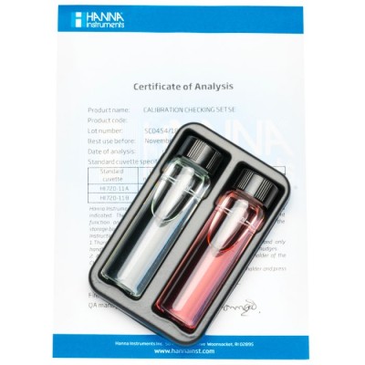 Total Hardness Low Range Certified Standard Calibration Kit HI735-11 | Traceable, Laboratory Use | EnvMart