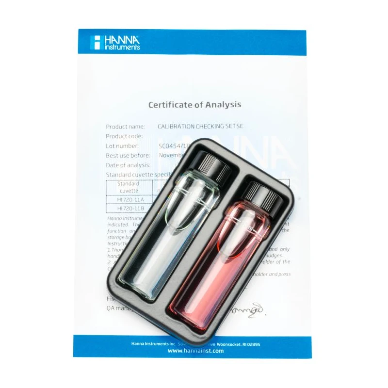 Total Hardness Low Range Certified Standard Calibration Kit HI735-11 | Traceable, Laboratory Use | EnvMart