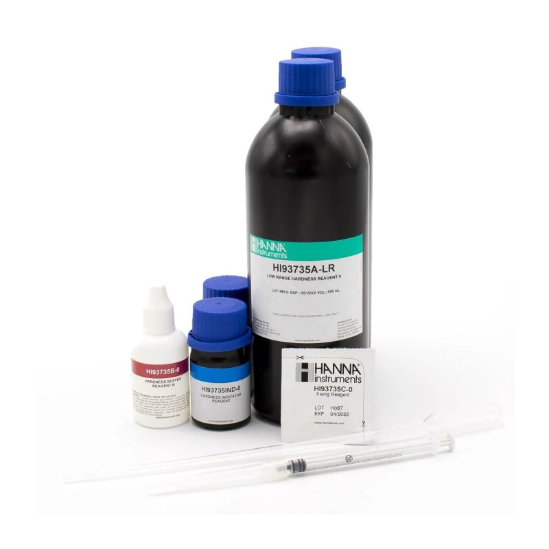 HI93735-00 Low Range Total Hardness Colorimetric Reagents, 100 Tests, EPA 130.1 | EnvMart
