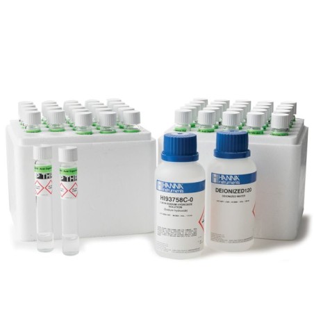 Total Phosphorus High Range Reagents HI94763B-50, 50 Tests, Barcode Recognition | EnvMart