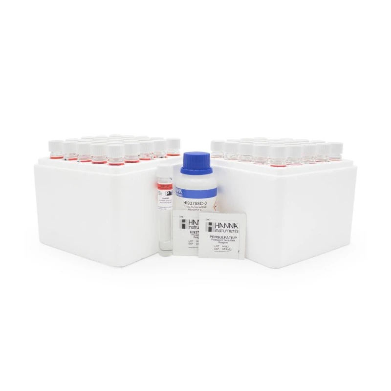 Total Phosphorus Low Range Reagents HI93758C-50, 50 Tests, Ascorbic Acid Method for Photometers | EnvMart