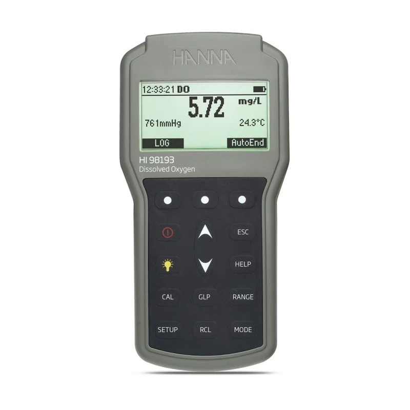 HI98193 Waterproof Portable Dissolved Oxygen and BOD Meter 4m Cable, IP67 | EnvMart