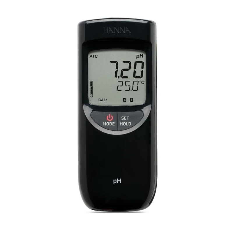 HI991001 Waterproof Portable pH/Temperature Meter, Dual LCD, Titanium Electrode | EnvMart