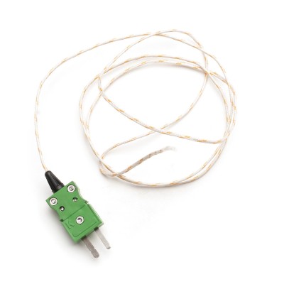 Wire K-Type Thermocouple Probe HI766F1-5m, 5 m, 2 mm, 480°C Max | EnvMart