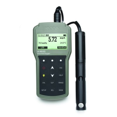 HI98193 Waterproof Portable Dissolved Oxygen and BOD Meter, 10m Cable, IP67 | EnvMart