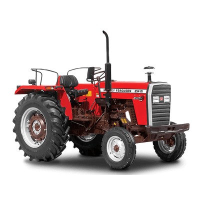 Massey Ferguson MF 254 DYNATRACK 2WD Tractor 50 HP, 2700 cc, Quadra PTO, 12F+12R | EnvMart