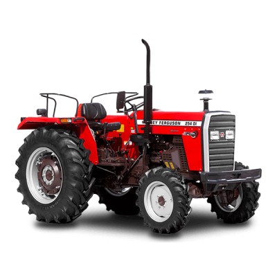 Massey Ferguson MF 254 DYNATRACK 4WD Tractor 50 HP, 2700 cc, Quadra PTO | EnvMart