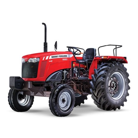 Massey Ferguson MF 9563 SMART 2WD Tractor, 63 HP, Quadra PTO, Dual Clutch | EnvMart