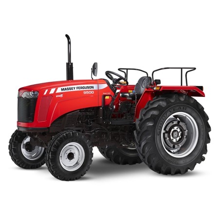 Massey Ferguson MF 9500 Smart 2WD 50 HP Tractor, 3 Cylinder, Power Steering | EnvMart