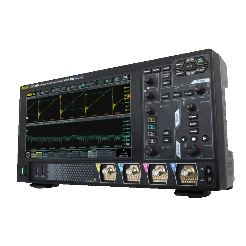 Rigol DHO4000 Series High-Resolution Digital Oscilloscope, 12-Bit, Up To 800 MHz, 4 GSa/s | EnvMart