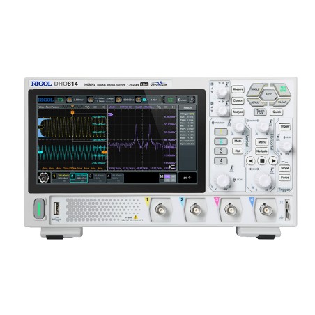 RIGOL DHO800 Series High-Resolution Digital Oscilloscope 12-bit 100 MHz 4 Channels | EnvMart