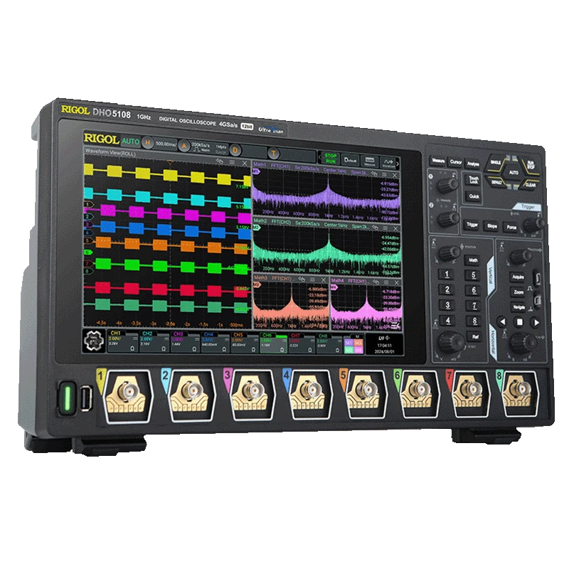 Rigol DHO5000 Series High-Resolution Oscilloscope, 12-bit, 1 GHz, 4/8 Channels | EnvMart