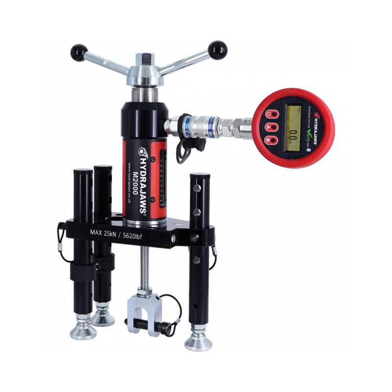 Hydrajaws M2000 Scaffold Tie Tester Kit Digital, Max Load 25kN, NASC TG4:25 | EnvMart