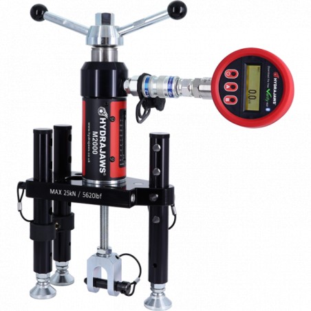 Hydrajaws M2000 Scaffold Tie Tester Kit Digital, Max Load 25kN, NASC TG4:25 | EnvMart