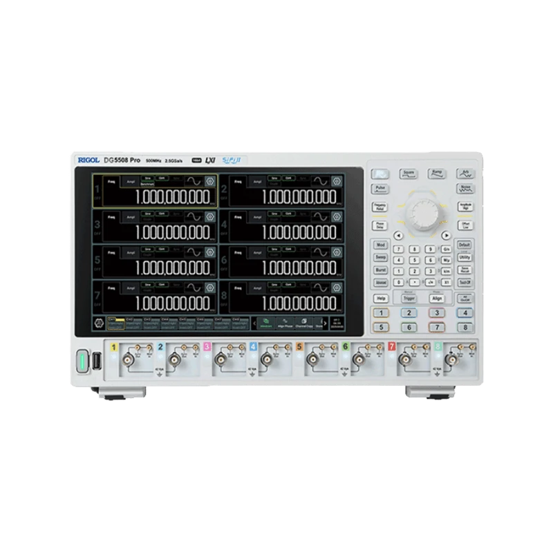 Rigol DG5000 Pro Series Multi-Channel Function Generator 500 MHz 2.5 GSa/s 16-bit | EnvMart