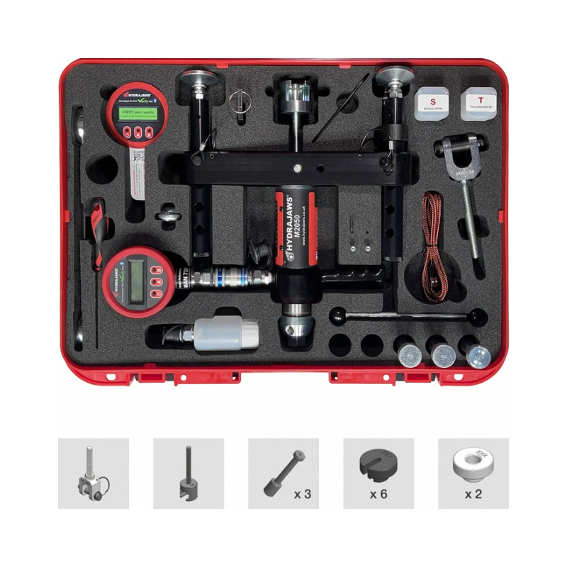 Hydrajaws M2050 PRO Medium Heavy Anchor Tester Kit 0-50kN Digital Gauge Stroke 50mm | EnvMart