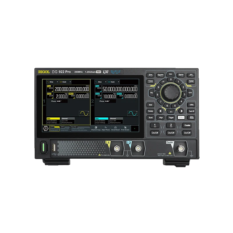 Rigol DG900 Pro Series Dual-Channel 200 MHz Function/Arbitrary Waveform Generator | EnvMart