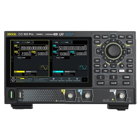Rigol DG900 Pro Series Dual-Channel 200 MHz Function/Arbitrary Waveform Generator | EnvMart