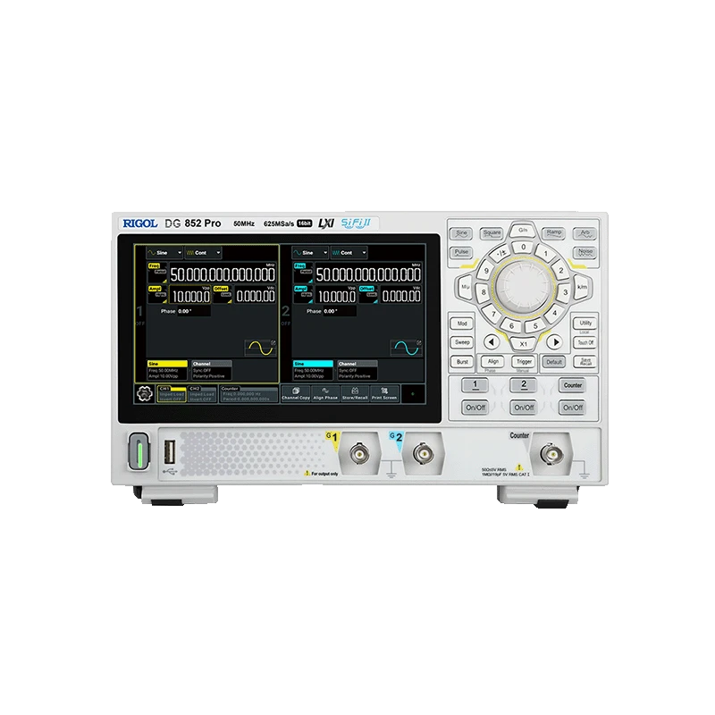Rigol DG800 Pro Series Function/Arbitrary Waveform Generator 50 MHz 16-Bit | EnvMart