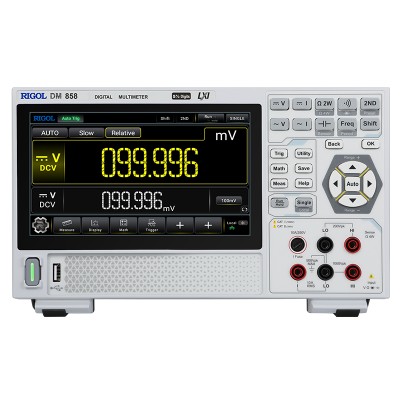 Rigol DM858 Series Benchtop Digital Multimeter 5½ Digit 120000 Counts True-RMS | EnvMart