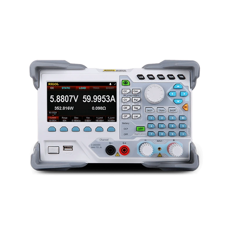 Rigol DL3000 Programmable DC Electronic Load 200V 70A 450W Multi-Mode Series | EnvMart