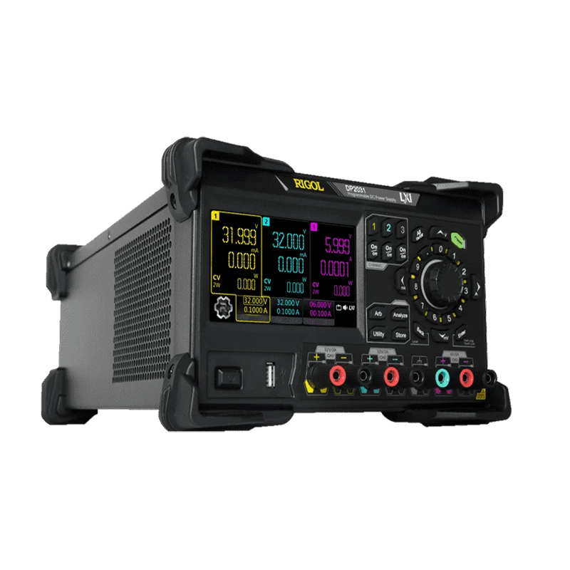 Rigol DP2000 Series Programmable Linear DC Power Supply, Triple Output, 222W | EnvMart