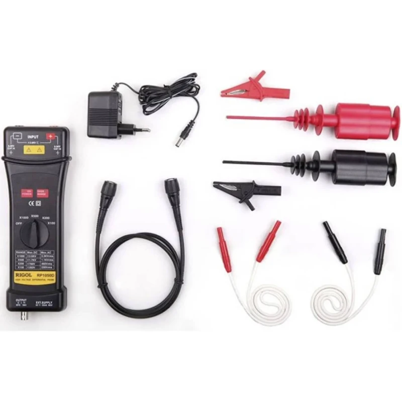 RIGOL RP1100D High-Voltage Differential Probe, 100 MHz, 6.5 kV | EnvMart