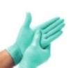 Protective Gloves (Coral) Washable And Reusable Nitrile High Quality Gloves With Flock-Lining